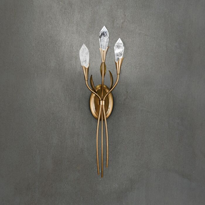 Secret Garden 1-Light LED Wall Sconce in Antique Pewter