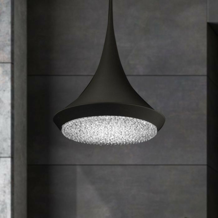 Verita LED Pendant in BLACK