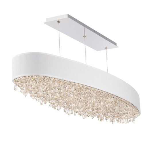 Eclyptix LED 1-Light LED Linear Pendant in Stainless Steel