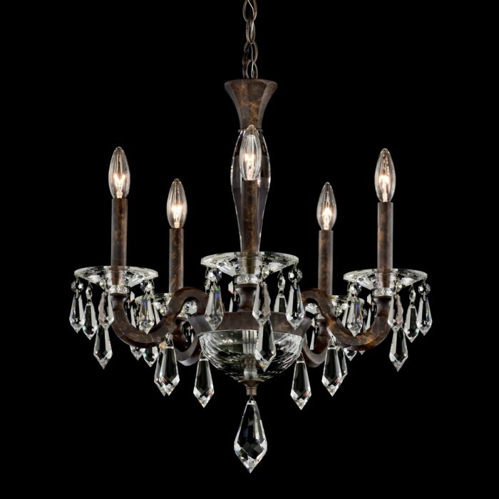 Napoli 5-Light Chandelier in Heirloom Bronze