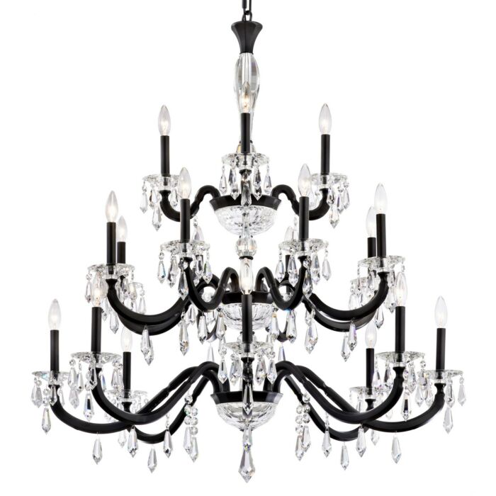 Napoli 20-Light Chandelier in Heirloom Gold