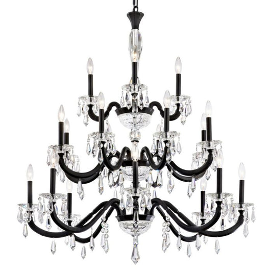 Napoli 20-Light Chandelier in Heirloom Bronze