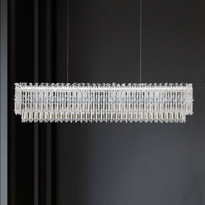 Tahitian LED Linear Pendant in Heirloom Gold