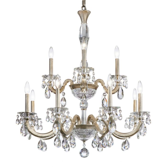 San Marco 12-Light Chandelier in Heirloom Gold