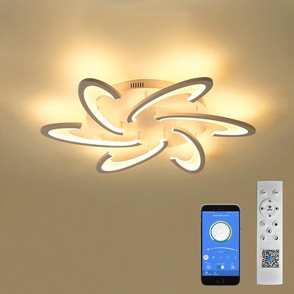 Artistic Flush Mount Ceiling Lights Geometric Acrylic LED Lights