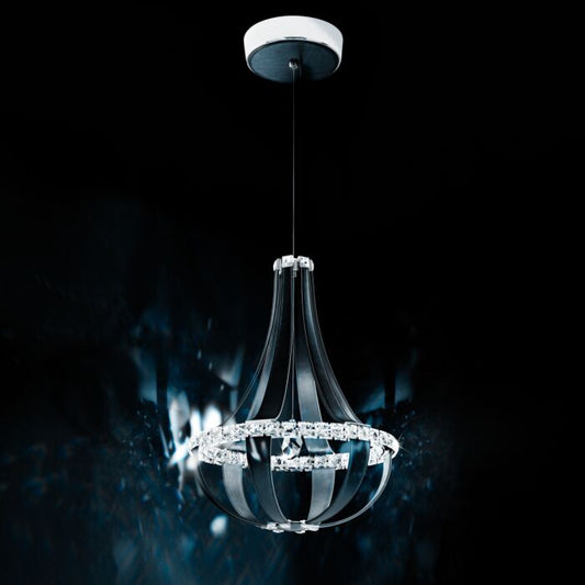 Crystal Empire LED 12-Light LED Pendant in Chinook