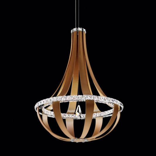 Crystal Empire LED 16-Light LED Pendant in Iceberg