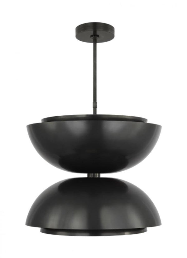 Ceiling Pendant, LED, Dark Bronze, 26"W (SLPD13327BZ 70PKJ52)