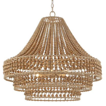 Silas 6-Light Chandelier in Burnished Silver