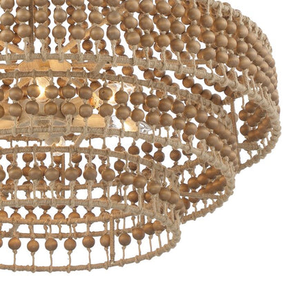 Silas 6-Light Chandelier in Burnished Silver