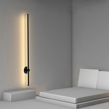 Simple Rotatable Three-color Dimming LED Wall Lamp for Living Room Background Wall