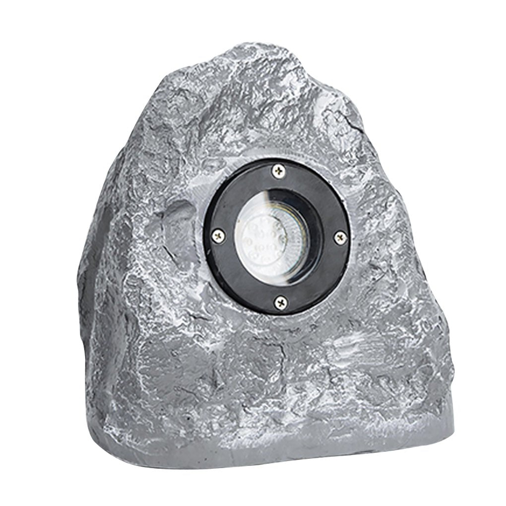 Resin Stone Shaped Warm Light LED Outdoor Light