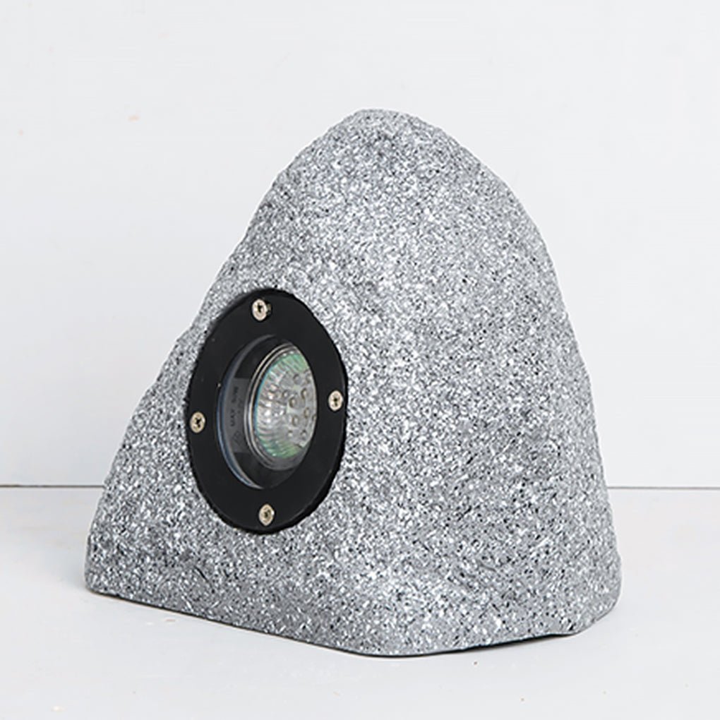 Resin Stone Shaped Warm Light LED Outdoor Light