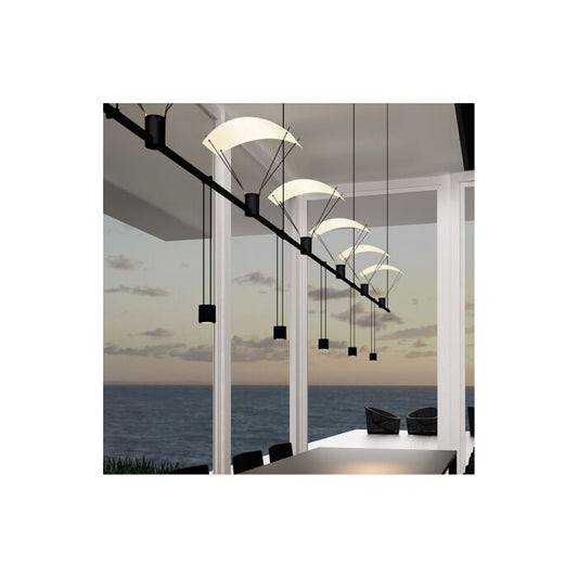 Suspenders庐 Track Lighting in Satin Black