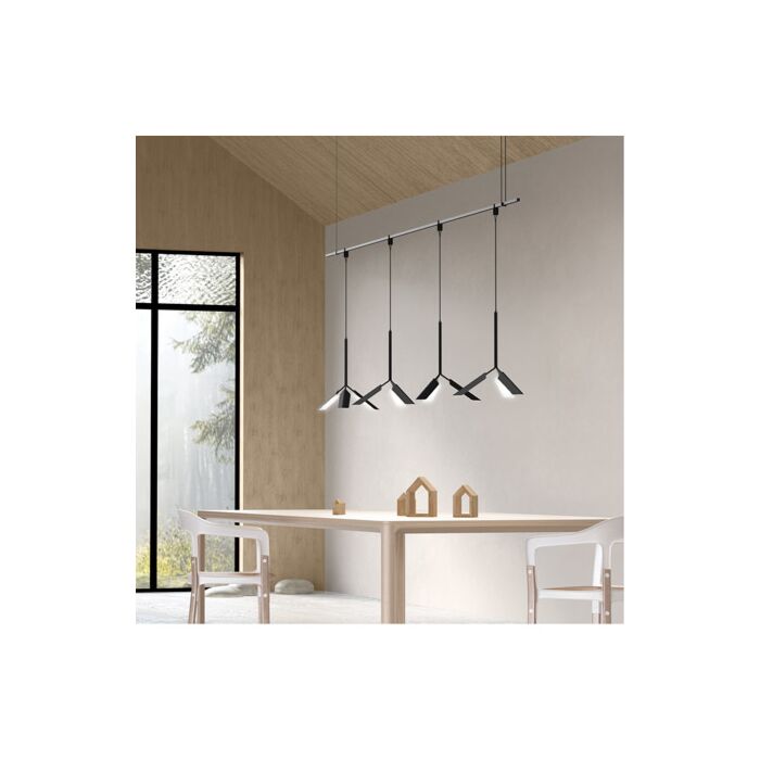 Suspenders庐 Track Lighting in Satin Black