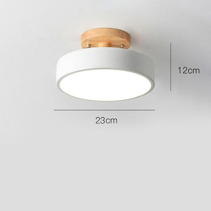 Round Shapes 3 Step Dimming LED Modern Flush Mount Lighting Ceiling Light