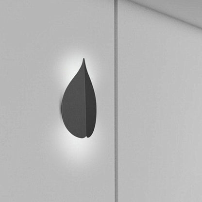 Soft Warm White Modern Leaf Shaped Wall Sconces