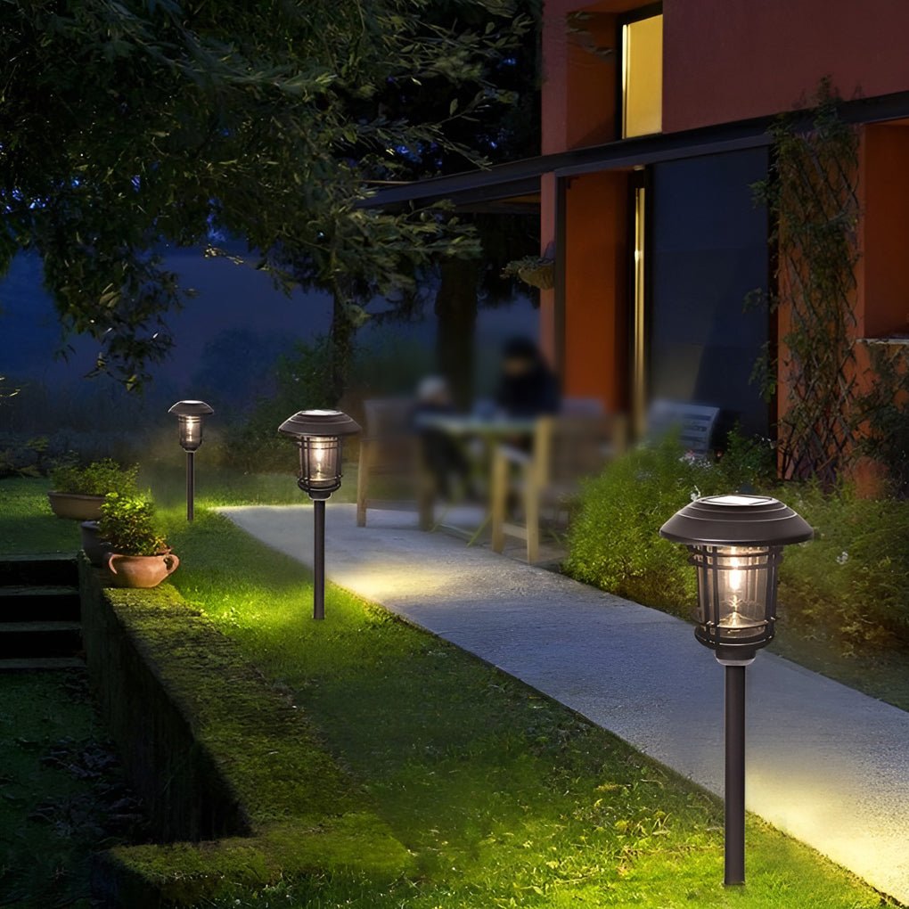 Solar Outdoor Lights Garden Lights LED Post Lights Landscape Lighting Pathway Lights