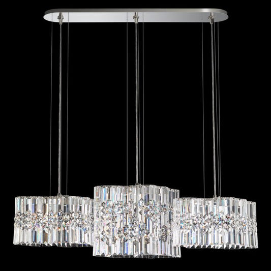 Selene 6-Light LED Pendant in Stainless Steel