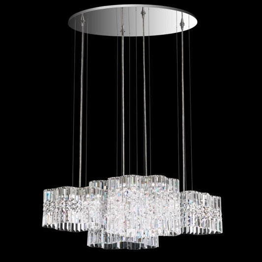 Selene 8-Light LED Pendant in Stainless Steel