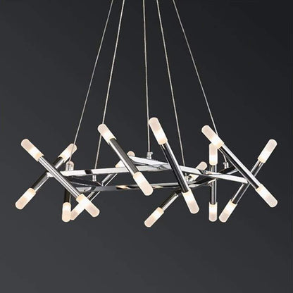 Artistic Modern Industrial Sputnik Chandelier