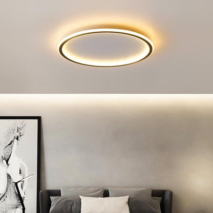 Circle Design Minimalist Nordic Integrated LED Flush Mount Ceiling Light