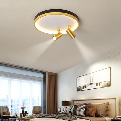 Round Dimmable LED Modern Ceiling Lights Flush Mount Lighting Ceiling Lamp