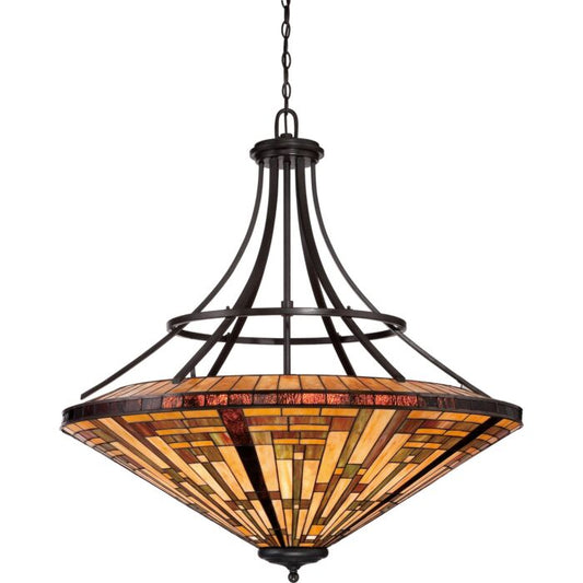 Stephen 8-Light Pendant Light in Vintage Bronze