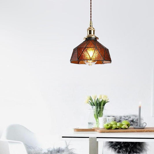 Classic Glass LED Nordic Style Pendant Lighting Hanging Ceiling Lights