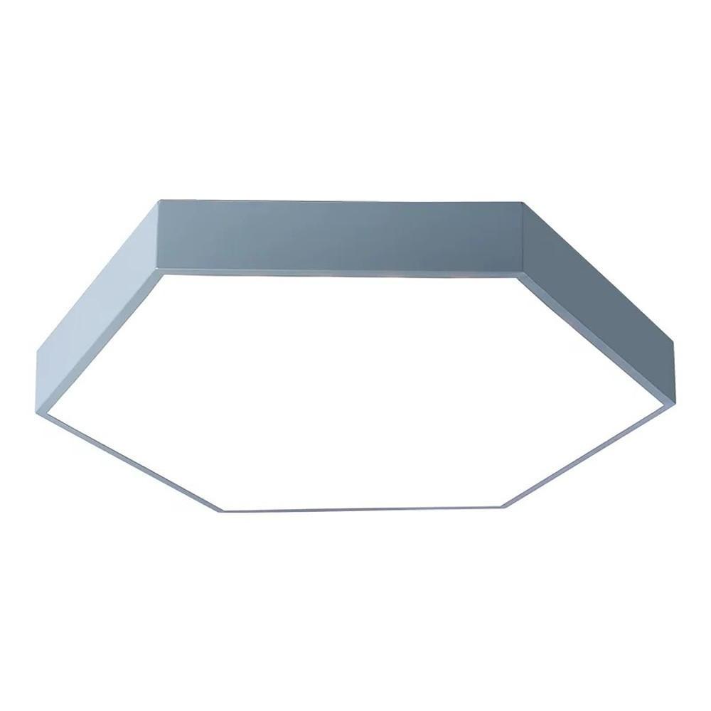 Hexagon LED Flush Mount Ceiling Lights Modern Metal Lights