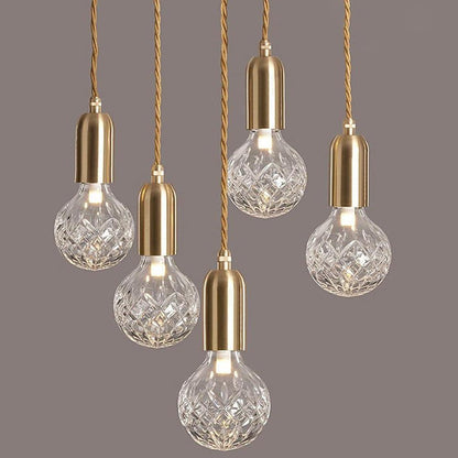 Acrylic Bubble Globe LED Modern Pendant Light Hanging Lamp Island Lights