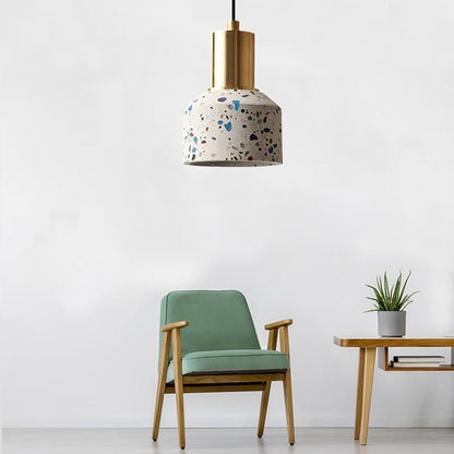 Industrial Round Pendant Light Shade Modern Metal Island Pendant Lighting