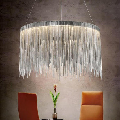 LED Modern Drum Chandelier for Living Room