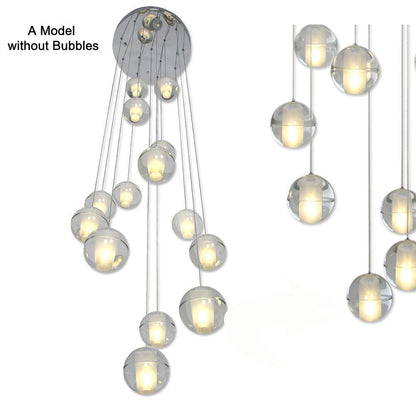 Modern Adjustable Chandelier Light Ceiling Light 14 Bulbs