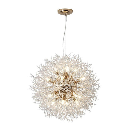 Chic Modern Metal Crystal Globe Design Chandeliers Kitchen Lighting Dining Room Lighting Ceiling Light 1 Bulb