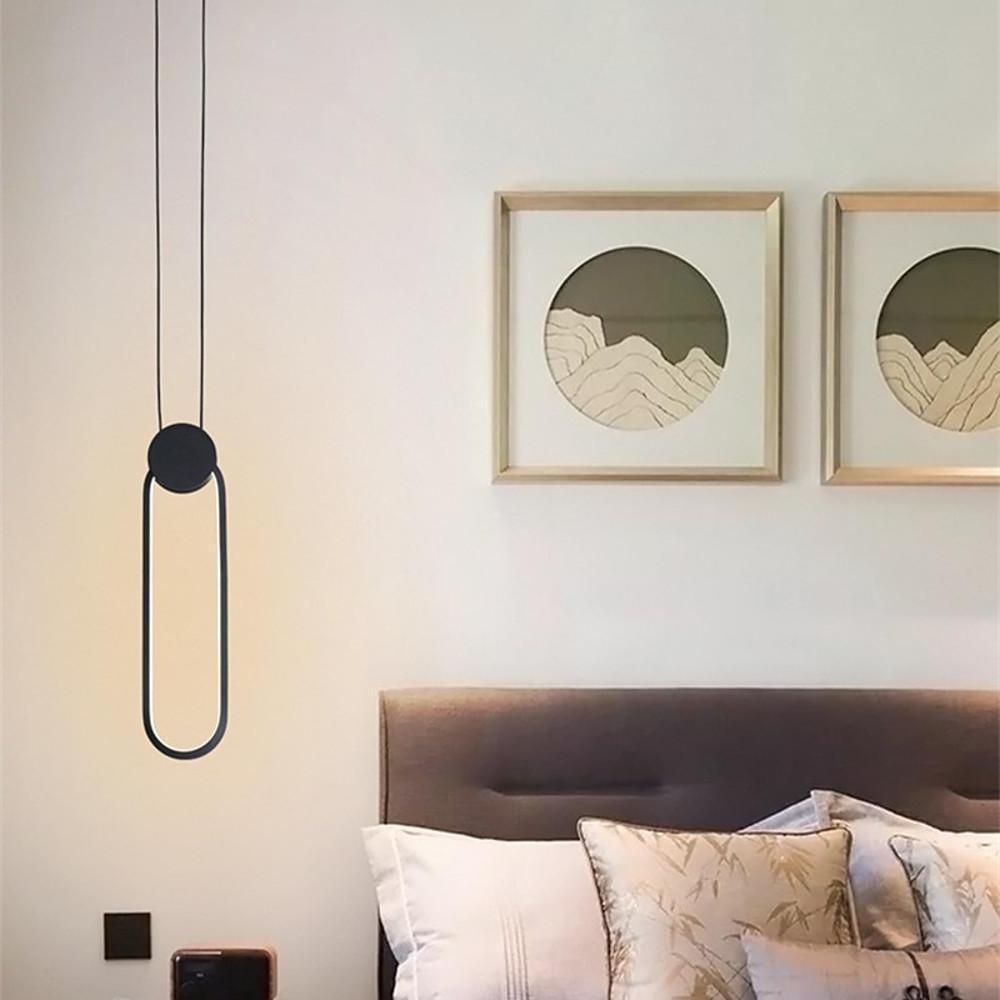 Geometric Shaped Dimmable LED Modern Pendant Light Hanging Lamp Island Lights