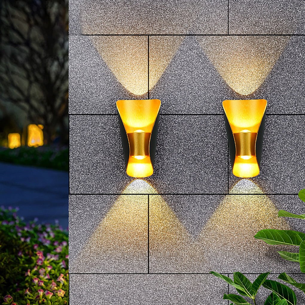 Unique Creative Up and Down Lights Outdoor Wall Lights Waterproof Wall Sconces Wall Lamp