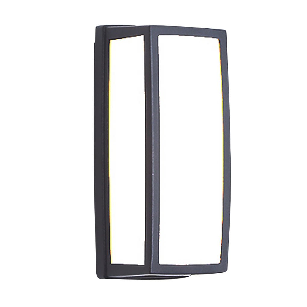 Unique Double-layer Lampshade Waterproof Outdoor LED Wall Lamp for Villa Courtyard Balcony