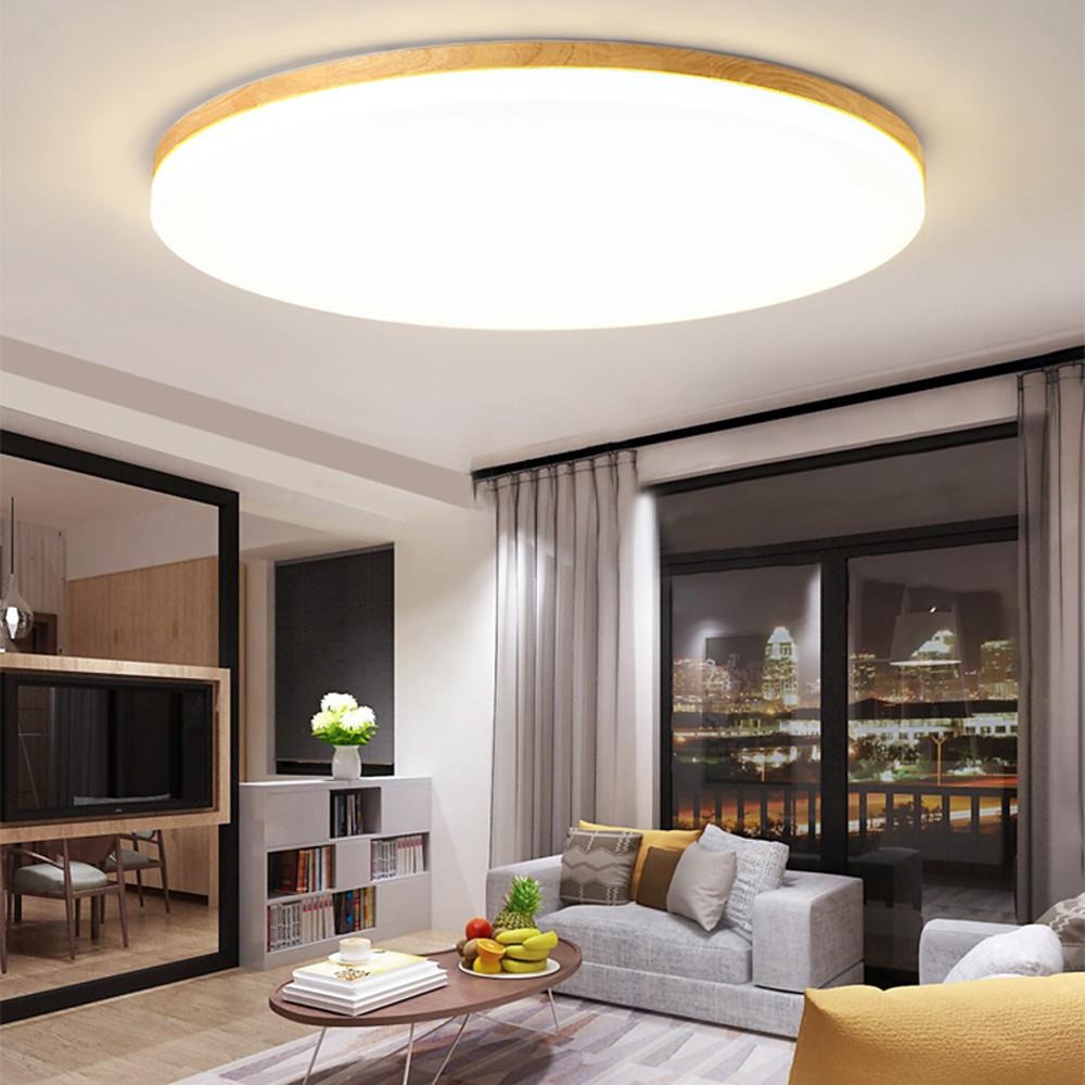 Circular Dimmable LED Nordic Ceiling Lights Flush Mount Lighting