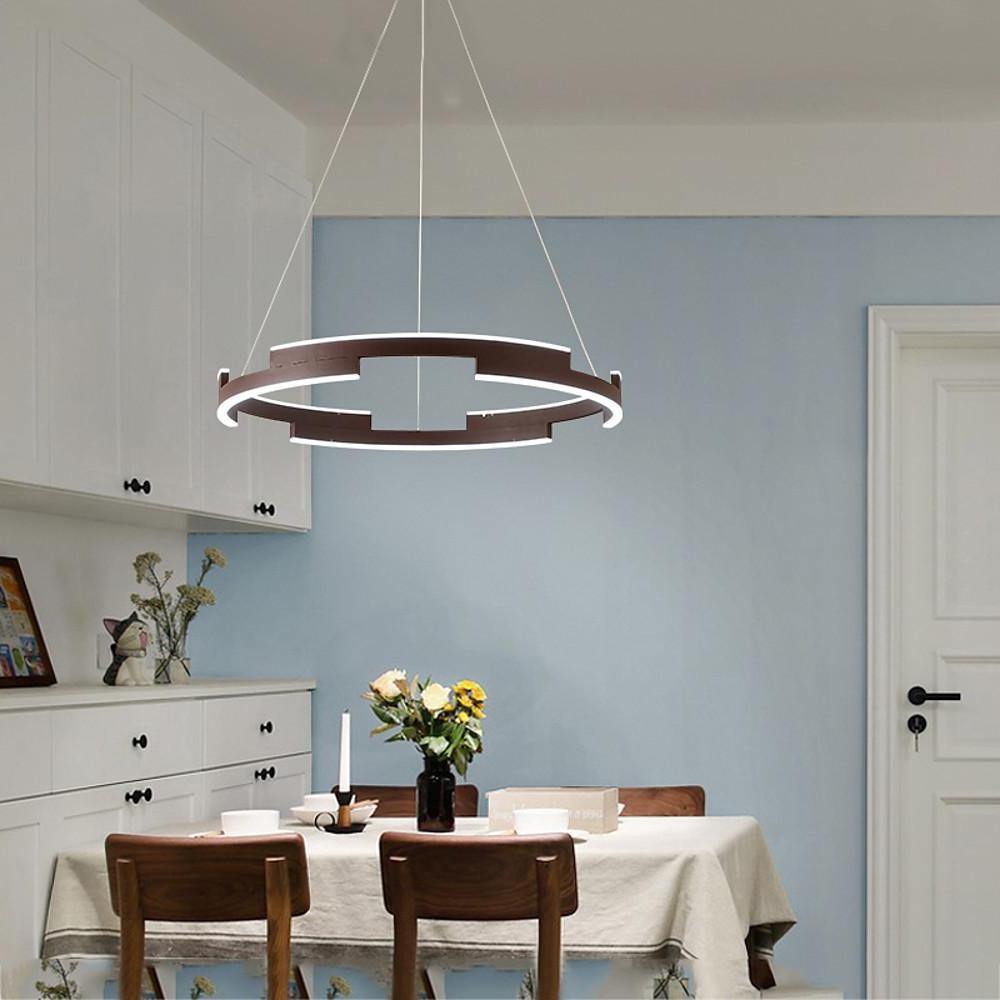 Geometrical Circular LED Modern Chandeliers Kitchen Island Lighting