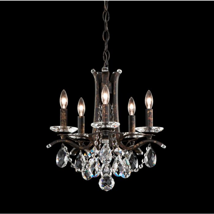 Vesca 5-Light Chandelier in Antique Silver