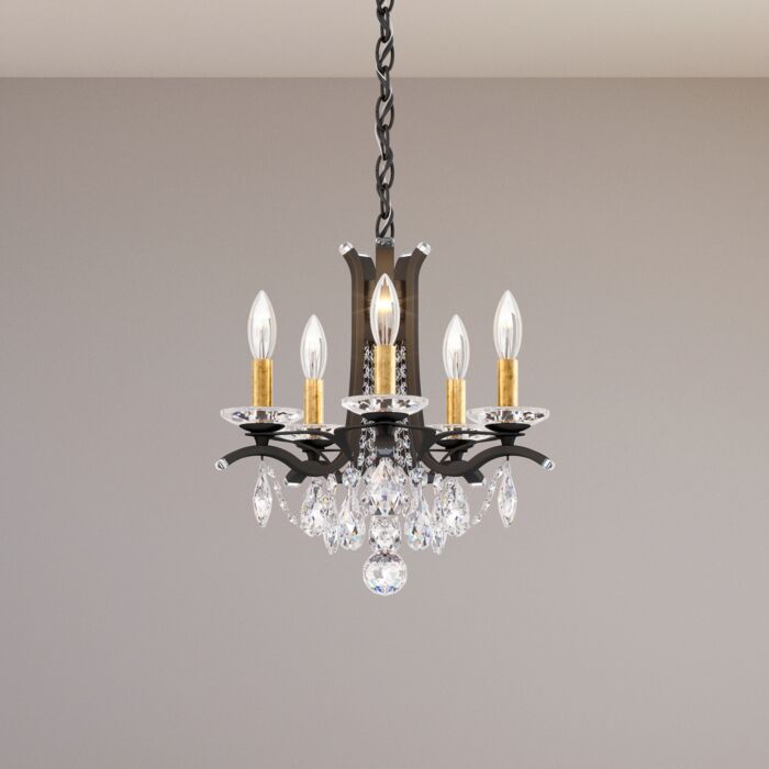 Vesca 5-Light Chandelier in Black