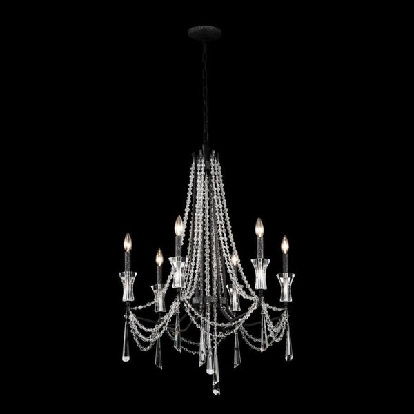 Crystal Chandelier - Black