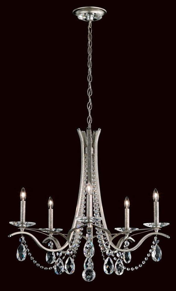 Chandelier, 5-Light, Heirloom Gold, Clear Heritage Crystal, 29"W (VA8335N-22H 1HPKM5)