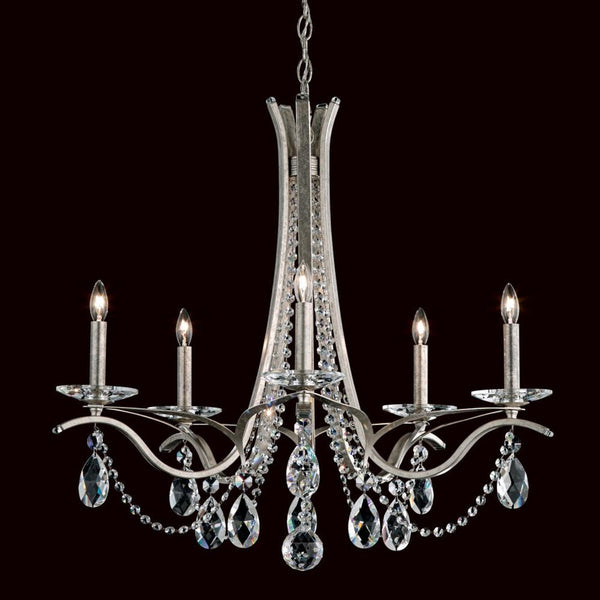 Chandelier, 5-Light, French Gold, Clear Heritage Crystal, 29"W (VA8335N-26H 1HWQZH)