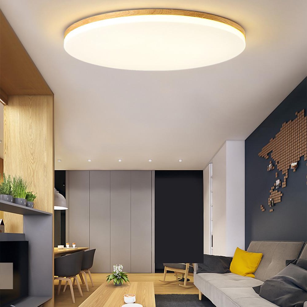 Circular Dimmable LED Nordic Ceiling Lights Flush Mount Lighting