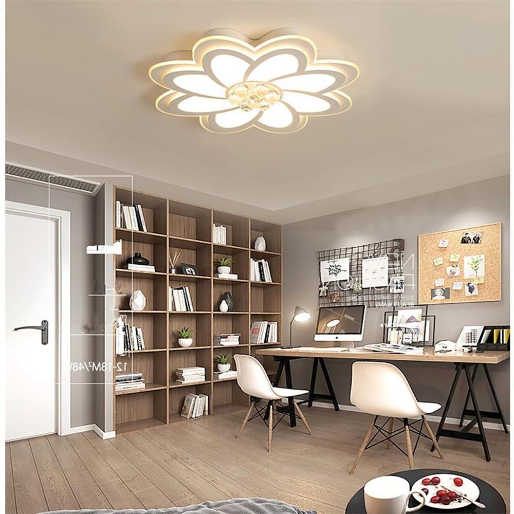 Flower Shaped LED Modern Ceiling Lights Flush Mount Ceiling Lamp Chandelier