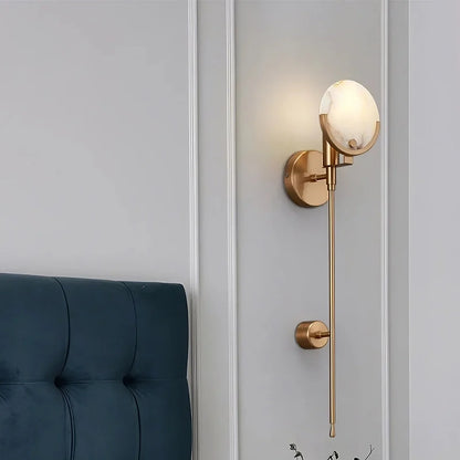 Natural Marble Wall Light Sconce