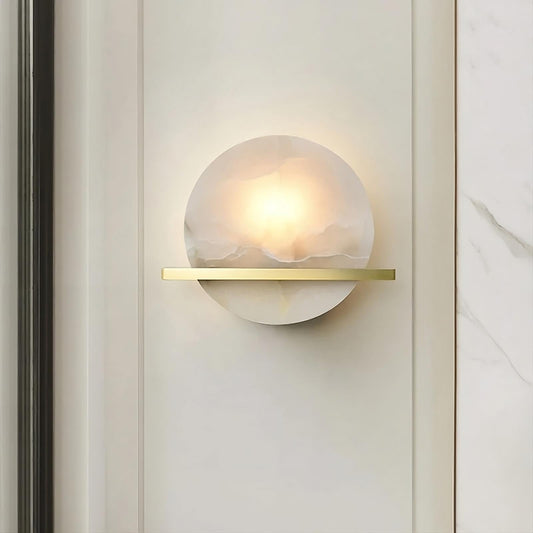 Natural Marble Wall Light Sconce