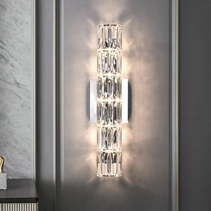 Bacci Indoor Crystal Wall Sconce